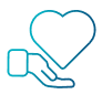 hand holding heart icon | Zerigo Health